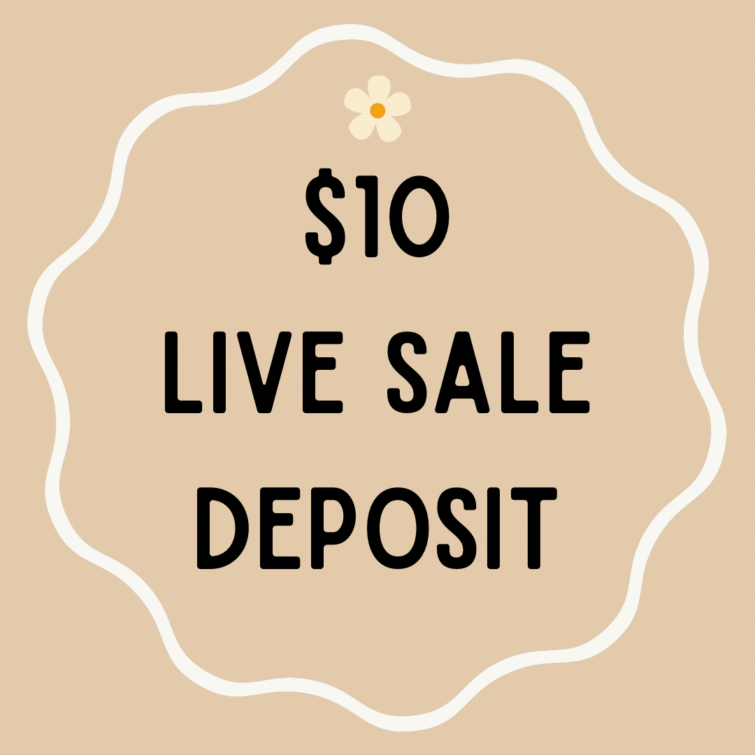 Live Sale Deposit