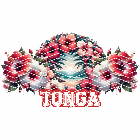 TONGA - HIBISCUS DESIGN