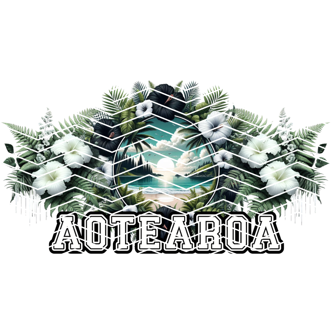 AOTEAROA - BLACK AND GREEN FERN