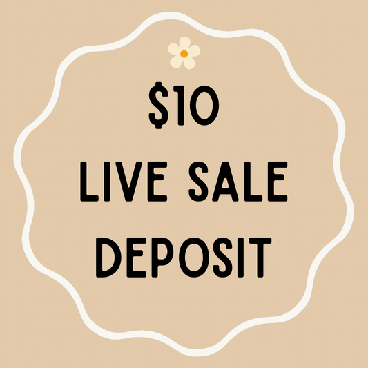 Live Sale Deposit